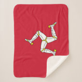 Vlag van Man Sherpa Deken (Voorkant)
