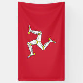 Vlag van Man Spandoek (Verticaal)