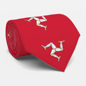 Vlag van Man Stropdas (Opgerold)