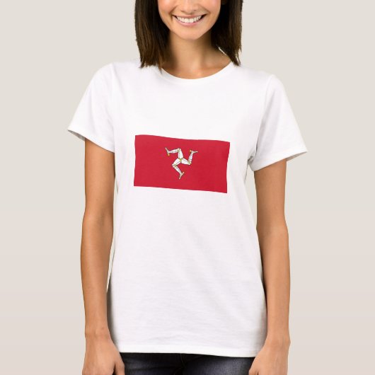 Vlag van Man T-shirt (Voorkant)