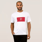Vlag van Man T-shirt (Voorkant volledig)