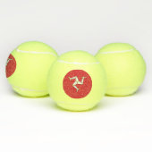 Vlag van Man Tennisballen (Multi)