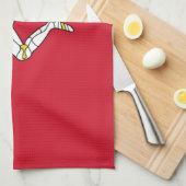 Vlag van Man Theedoek (Quarter Fold)