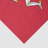 Vlag van Man Tissuepapier (Detail)