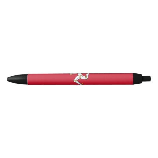 Vlag van Man Zwarte Inkt Pen (Voorkant)