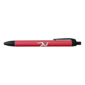 Vlag van Man Zwarte Inkt Pen (Bovenkant)