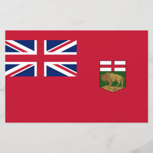 Vlag van Manitoba Briefpapier