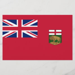 Vlag van Manitoba Briefpapier