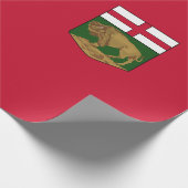 Vlag van Manitoba Cadeaupapier (Hoek)