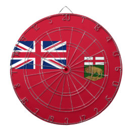 Vlag van Manitoba Dartbord