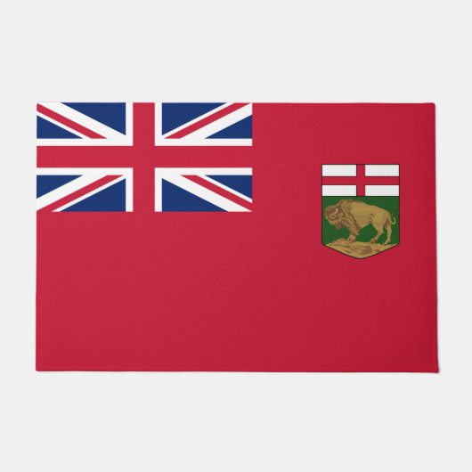 Vlag van Manitoba Deurmat (Voorkant)