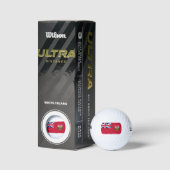 Vlag van Manitoba Golfballen (Verpakking)