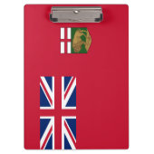 Vlag van Manitoba Klembord (Voorkant)