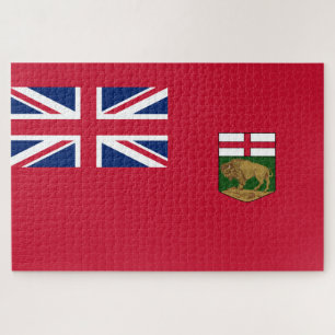 Vlag van Manitoba Legpuzzel
