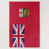 Vlag van Manitoba Legpuzzel (Verticaal)