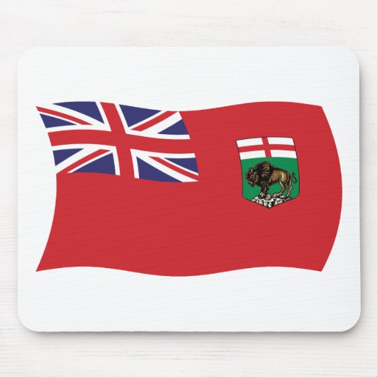 Vlag van Manitoba Muismat (Voorkant)
