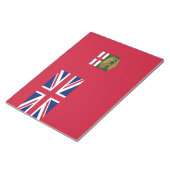 Vlag van Manitoba Notitieblok (Schuin)