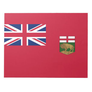 Vlag van Manitoba Notitieblok