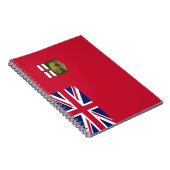 Vlag van Manitoba Notitieboek (Rechterzijde)