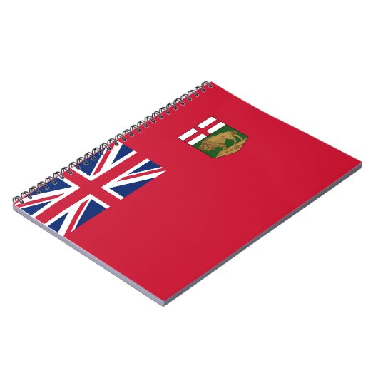 Vlag van Manitoba Notitieboek (Linkerzijde)