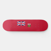 Vlag van Manitoba Persoonlijk Skateboard (Horizontaal)