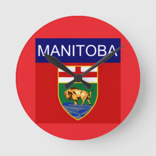Vlag van Manitoba  Ronde Klok