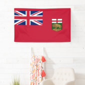 Vlag van Manitoba Spandoek (Insitu)