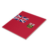 Vlag van Manitoba Tegeltje (Zijkant)