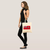 Vlag van Manitoba Tote Bag (Voorkant (model))