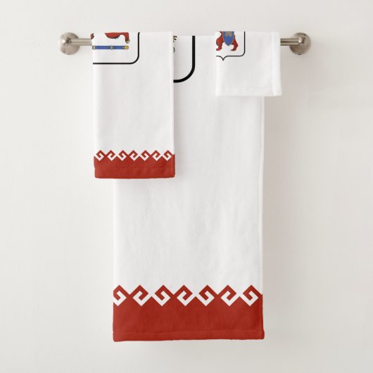 Vlag van Mari El Bad Handdoek (Insitu)