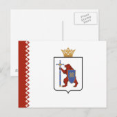 Vlag van Mari El Briefkaart (Voorkant / Achterkant)