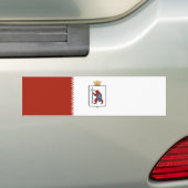 Vlag van Mari El Bumpersticker (Op auto)