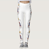 Vlag van Mari El Leggings (Voorkant)