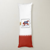 Vlag van Mari El Lichaamskussen (Achterkant (Verticaal))