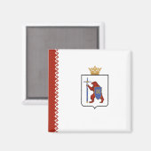 Vlag van Mari El Magneet (Voorkant / Achterkant)