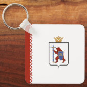 Vlag van Mari El Sleutelhanger (Voorkant)