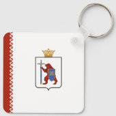 Vlag van Mari El Sleutelhanger (Achterkant)