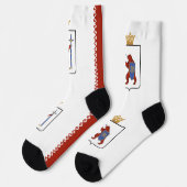 Vlag van Mari El Sokken (Links)