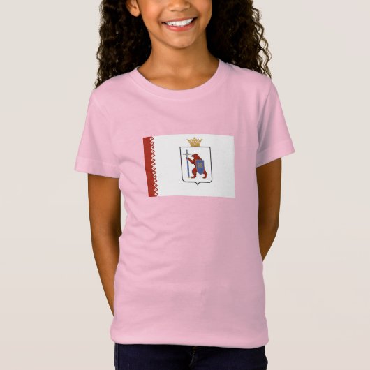 Vlag van Mari El T-shirt (Voorkant)