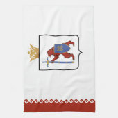 Vlag van Mari El Theedoek (Verticaal)