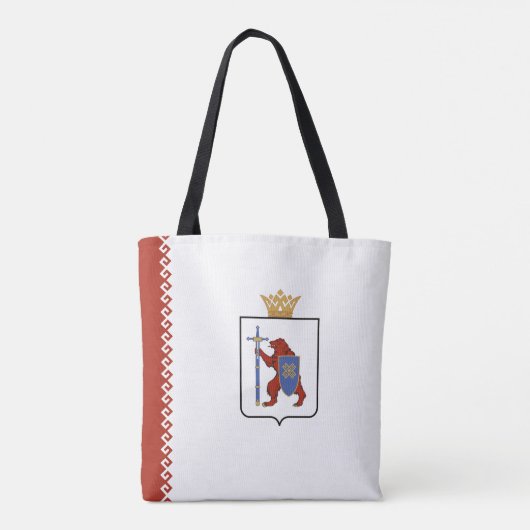 Vlag van Mari El Tote Bag (Achterkant)