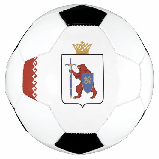 Vlag van Mari El Voetbal (Voorkant)