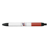 Vlag van Mari El Zwarte Inkt Pen (Voorkant)