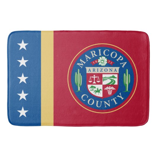 Vlag van Maricopa County (Arizona) Badmat (Voorkant)