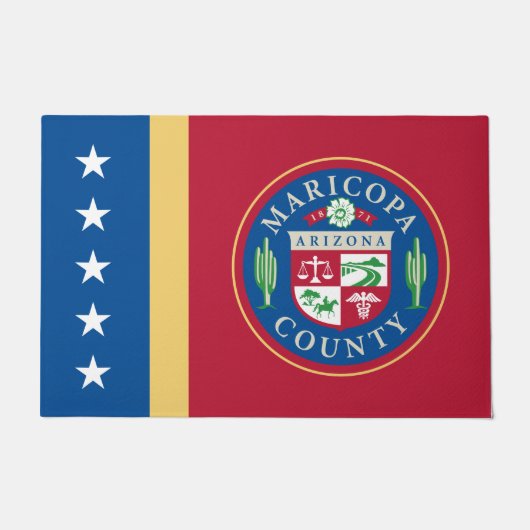 Vlag van Maricopa County (Arizona) Deurmat (Voorkant)