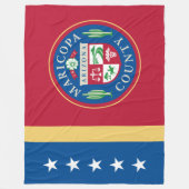Vlag van Maricopa County (Arizona) Fleece Deken (Voorkant)