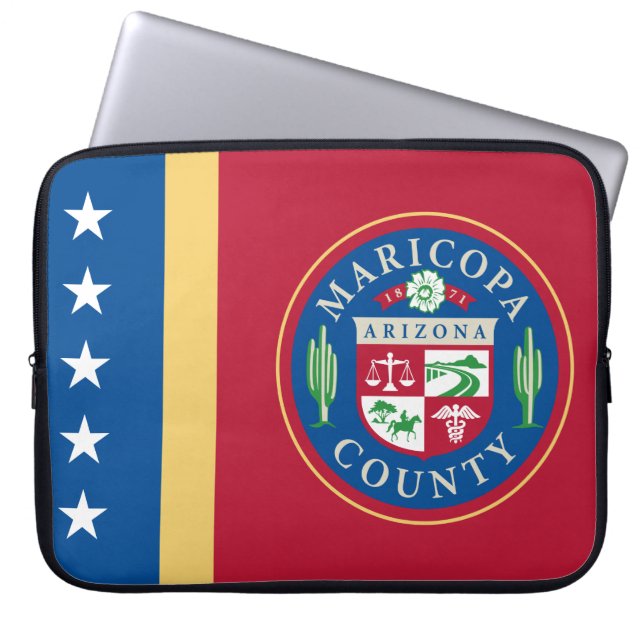 Vlag van Maricopa County (Arizona) Laptop Sleeve (Voorkant)