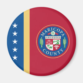 Vlag van Maricopa County (Arizona) Magneet