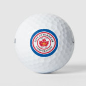 Vlag van Markham (Ontario, Canada) Golfballen (Voorkant)