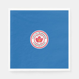 Vlag van Markham (Ontario, Canada) Servet